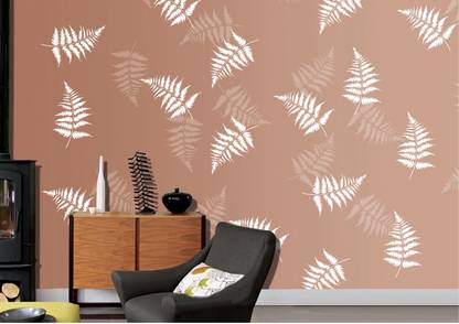 Decorze D-12 D-12 fern leaf Stencil Stencil