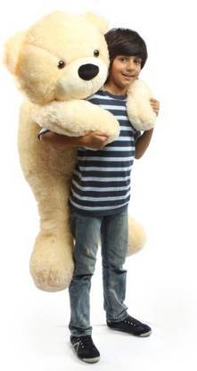 SRT 3 FEET CREAM TEDDY BEAR  - 91 cm