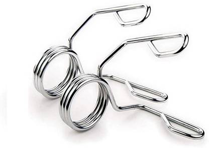 Musclen Gym Rod Spring Lock pack of 2 Weight Lifting Bar