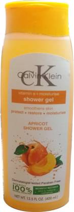 CK PARIS vitamin e + moisturise shower gel Apricot