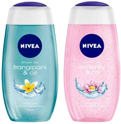 NIVEA FRANGIPANI & OIL (250 ML) + WATERLILY & OIL (250 ML) (PACK OF 2) #5