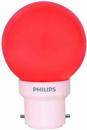 PHILIPS 0.5 W Basic Round B22 LED Bulb