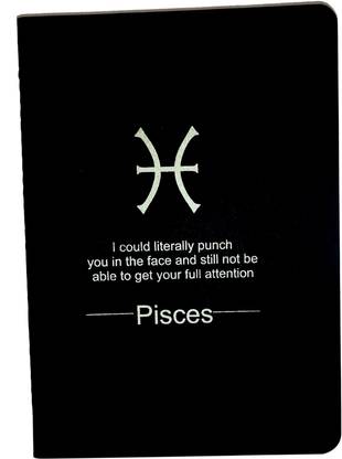 Northland Zodiac Sign Pisces Regular Diary Ruled 75 Pages