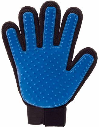 Protos India.Net Five Finger Deshedding Glove for Dogs and Cats Grooming Gloves for Dog, Cat