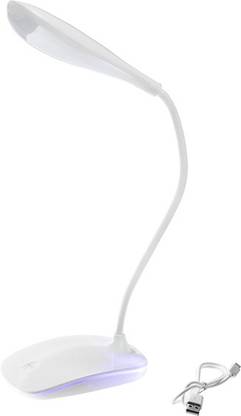 ESN 999 Rechargeable L-X55 2 Level dimable with Base Light, LED Touch On/Off Switch USB Charging Study Lamp