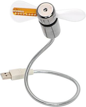 Trust You USB Gadget Mini Flexible LED Light USB Fan Time Clock Desk Clock Cool Gadget Time Display USB 12 USB Fan