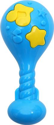 1st Step Premium Maracus Rattle - Blue Rattle
