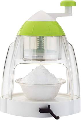 KUBER INDUSTRIES Ice Gola Slush Maker Ice Snow Maker Machine with 3 Bowl, 1 Glass, 4 Sticks (Multicolor) -CTKTC38142 Chopper