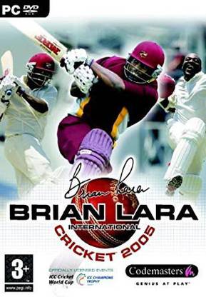 BRAIN LARA INTERNATIONAL CRICKET 2005 PC GAME (2005)