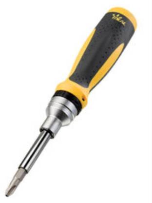 Ideal 21-IN-1 TWIST-A-NUTâ„¢ RATCHETING SCREWDRIVER Ratchet Screwdriver
