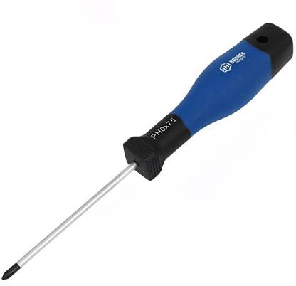 uxcell BOOHER Authorized PH0 Head 75mm Long Bar Crosshead Phillips Screwdriver Standard Screwdriver
