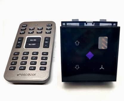 escozor Modular Touch & Remote Control 1 Fan with inbuilt speed control Smart Switch