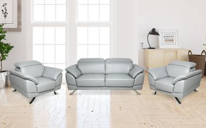 Parin Leatherette 3 + 1 + 1 Sofa Set