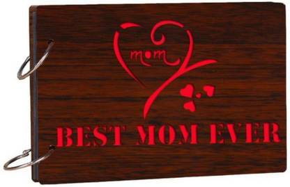 Ankirah Best Mom Ever Wooden Photo Album Price in India - Buy Ankirah ...