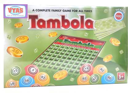 vyas TAMBOLA - A COMPLETE FAMILY GAME FOR ALL TIMES Party & Fun Board Game
