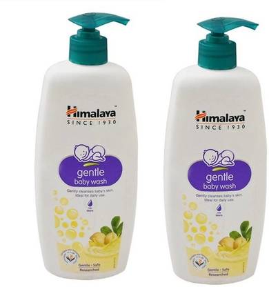 Himalaya Herbals COMBO PACK GENTLE BABY WASH 400ML X 2 = 800ML