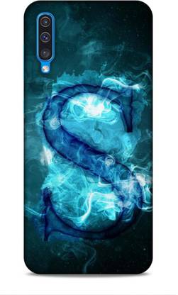 Trinetra Back Cover for Samsung Galaxy A50 (S / Letter / Alphabet / Name)