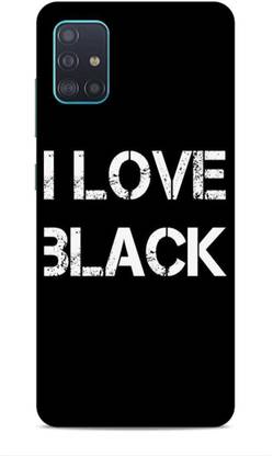 Trinetra Back Cover for Samsung Galaxy A51 (Quotation / Quote / Black )