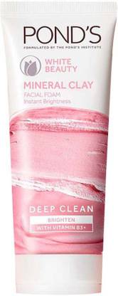 POND's White Beauty Mineral Clay Instant Brightness Face Wash