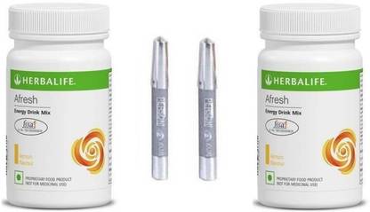 HERBALIFE AFRESH LEMON PACK OF 2 WITH P2 PERSONI KAJAL Sports Drink