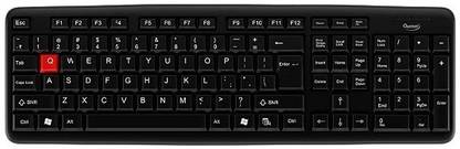 QUANTUM QHMPL KEYBOARD 7403D Wired USB Standard Desktop Keyboard Compatible with Desktop, Laptop, Mac