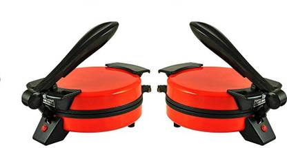 Gi-Shop Pack Of 2 Red Roti and Khakra Maker