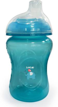 LuvLap Jumbo Sky Spout Sipper, BPA Free, 300 ml, 6m+