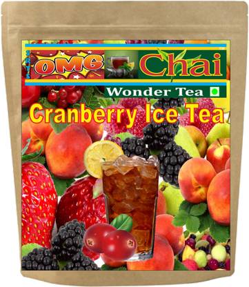 omg chai Cranberry Ice Tea Cranberry Iced Tea Pouch