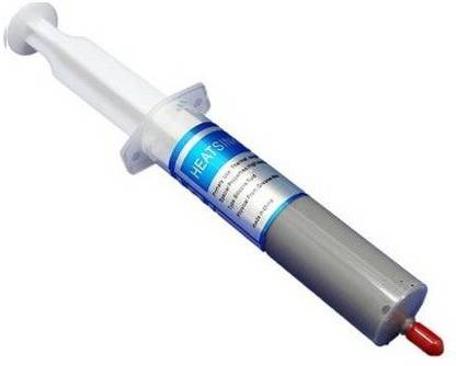 ATEKT Silicone Compounds Thermal Grease Paste ISOL 6 Heat Sink Compound Carbon Based Thermal Paste (30 g 1.93 W/mK) Carbon Based Thermal Paste