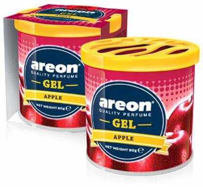 areon Apple Car Perfume Car Air Freshener Car Freshener Diffuser Gel Can