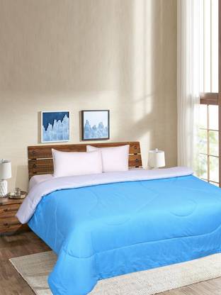 Signature Self Design Double Comforter for Heavy Winter