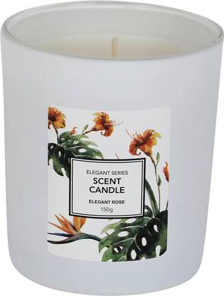 MINISO Elegant Series Scented Candle Elegant rose White Strong Fragance Candle