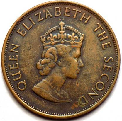 Hariom 1966 -ONE TWELFTH SHILLING -QUEEN ELIZABETH THE SECOND COPPER COIN # WT. 9.04 GRAMS, DM. -30.8 MM Ancient Coin Collection