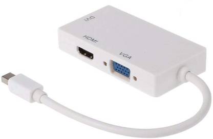 Tobo Thunderbolt Cable 0.04 m Mini DisplayPort to HDMI VGA DVI Adapter Thunderbolt Port Converter TD-192TC