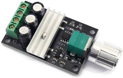 Electronic Spices PWM DC Motor Speed Controller 6V 12V 24V 28V 3A Variable Speed Control Switch Electronic Speed Controller Dimmer Electronic Components Electronic Hobby Kit