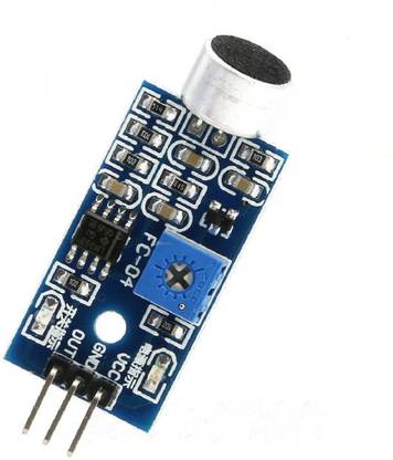 Satguru Sales Sound Detection Module Sensor Intelligent Vehicle for Arduino (Blue, 3.2 X 1.7 cm) Electronic Components Electronic Hobby Kit