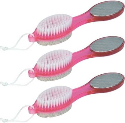 adbeni 4 IN 1 Pedicure Brush Pack of 3