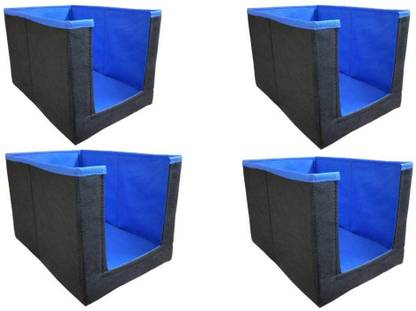 Unicrafts Shirt Satcker 4 Shirt Stacker Wardrobe Organizer Blue Garment Cover Shirt Stacker Blue 4