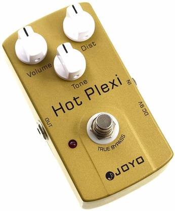 JOYO JF-32 Electric Guitar Audio Bypass Hot Plexi Drive Effect Pedal 3 Knobs
