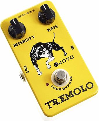 JOYO JF-09 Tremolo Guitar Pedal with True Bypass 2 Knobs