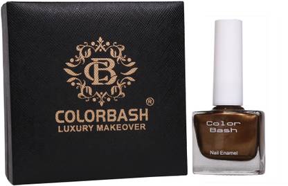 Color Bash Nail Enamel Brown Goldish Brown