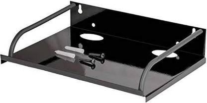 YAJNAS Metal Set Top Box Stands | Wi Fi Router Stand/Holder Steel Wall Shelf | Unbreakable DTH Wall Mount Stand for Mobile TV Connection for Home | Living Room | Office (Pack of -1) Iron Wall Shelf