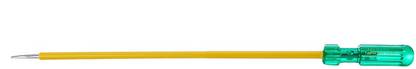 rajan RJ 9897 I Steel (5.0 x 0.8mm) Insulated Screw Driver (Green and Yellow) Long Handle Screwdriver