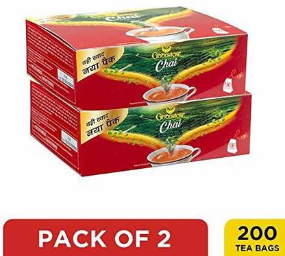 Goodricke CTC Leaf Tea Bags Unflavoured Black Tea Bags Box