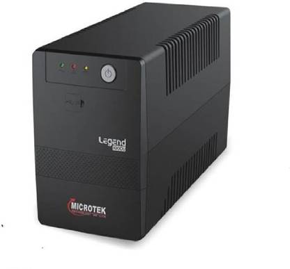 Microtek Line Interactive UPS LEGEND 1000U 230 V Line-interactive Tower Model UPS with Overload Protection 3 Outlet Plugs
