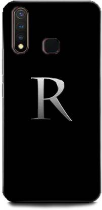 INDICRAFT Back Cover for Vivo U3 R, R LETTER, R NAME, R ALPHABET