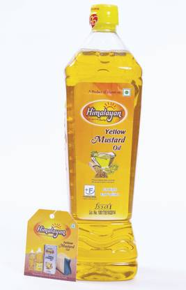 Himalayan Yellow Mustard Oil 1 Litre Pet Bottle Mustard Oil PET Bottle