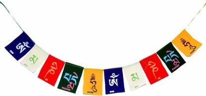 SHIVAYE COLLECTION NA Rectangle Car Window Flag