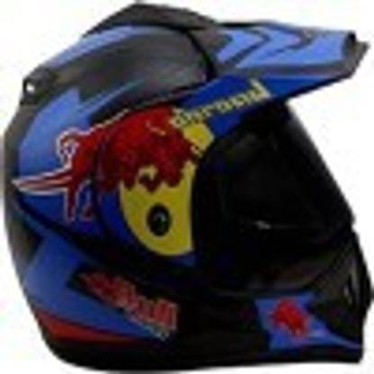 02 pro BLUE REDBULL HELMET Motorsports Helmet