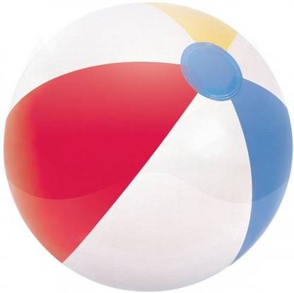 kitmeer Inflatable Beach Ball Glossy Panel Ball 24 INCH - Inflatable Ball